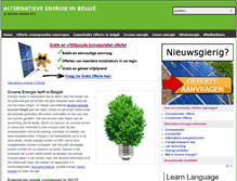 Tablet Screenshot of energiekiezen.be